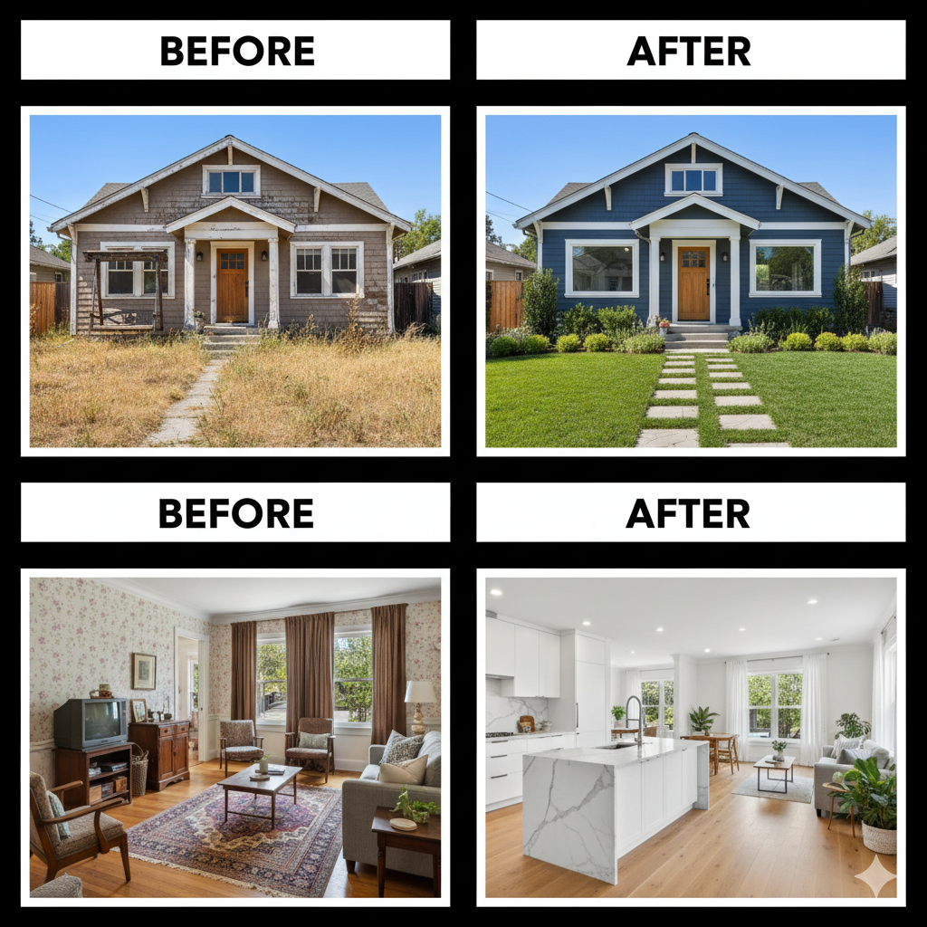 Home remodeling showcase